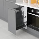 Tezgah Alti Yandan Gizli Blum Tandem Rayli Tepsilik Antrasit S2894-S2895