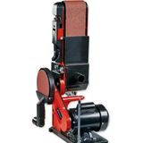 Tezgah Bant Zımpara Tc-Us 380 (380 W, Bant Hız 292 M/Dk, Taşlama Tablası Hızı 1.450 Dev/Dk, 1X K80 Taşlama Bandı Ve 1X K80 Taşlama Kağıdı