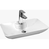 Tezgah Üstü Set Üstü Lavabo 40*62 Delikli Quarter Bath Smooth Line - Beyaz