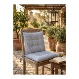 TEZKOTEKSTİL Pofidik Punteriz Dikiş Birçok Sandalye ile Uymlu Sandalye Minderi 40x85 cm Arkalıklı