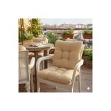 TEZKOTEKSTİL Pofidik Punteriz Dikiş Birçok Sandalye ile Uymlu Sandalye Minderi 45x90cm Arkalıklı