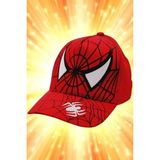 Tezzgelsin Erkek Çocuk 5-8 Yaş Pamuklu Spider Şapka - Kırmızı - 5 - 8 Yaş