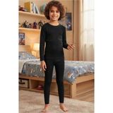 Tezzgelsin Erkek Çocuk Siyah Termal Içlik Takımı - 3 - 4 Yaş
