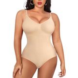Tezzgelsin Kadın Ayarlanabilir İnce Askılı Çıtçıtlı Slip Body Korse