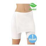 Tezzgelsin Kadın Diz Üstü Modal Jüpon Etek Tayt