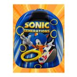 Tezzgelsin Kirpi Sonic Anaokulu Kreş 2-6 Yaş 5d Kabartmalı Erkek Çocuk Sırt Çantası Okul Çantası