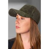 Tezzgelsin Unisex Süet Ayarlanabilir Beyzbol Kep Şapka Haki
