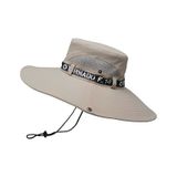 Tezzgelsin Unisex Yazlık Geniş Kenarlı Fileli Katlanabilir Safari Outdoor Plaj Şapkası Bej