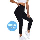 Tezzgelsin Yüksek Bel Korse Tayt Sıkılaştırıcı Inceltici Doğum Sonrası Toparlayıcı Lohusa Tayt
