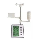 Tfa Dostmann 35-1077 Stratos Radyo Hava Durumu İstasyonu, Rüzgar Ve Yağmur Göstergesi, Hava Durumu Gözlemi, Alarm Limitleri, Yüksek Ve Düşük Değerler, U 151 X G 29 (80) X Y 161 Mm