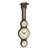 Tfa Dostmann 45.3004 Masif Ahşaptan Yapılmış Sheraton Şeklinde Analog Klasik Hava Durumu İstasyonu, 155 X (G) 45 X (Y) 602 Mm, Barometre, Termom