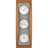 Tfa Dostmann Analog Meteoroloji Istasyonu, Ahşaptan Yapılmış, Barometre, Termometre, Higrometre, Kahverengi