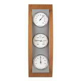 Tfa Dostmann Analog Meteoroloji Istasyonu, Ahşaptan Yapılmış, Barometre, Termometre, Higrometre, Kahverengi