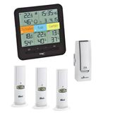 Tfa Dostmann Klimahome Corfu Tfa 30.3060.IT Oda Iklim Kontrolü Kablosuz Termo-Higrometre (Siyah 30.3060.01)