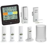Tfa Dostmann Klimahome Profi Tfa 30.3060 Kablosuz Termo/Higro İstasyonu Dahil. Weatherhub Smarthome Sistemi, Yağmur Ölçer Ve Ek Verici (Siyah)