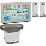Tfa Dostmann Tfa.me Id-02, 35.8100.54.79 Wlan Hava Durumu İstasyonu, Wetter.com'dan 3 İla 6 Günlük Profesyonel Hava Durumu Tahmini, Yağmur Ölçer Dahil 2 Kablosuz Dış Mekan Sensörü Dahil