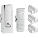 TFA Weatherhub WH3311 Beyaz Kapı Açıldı İkazı ve Oda Sıcaklık Takibi Set
