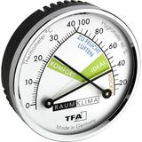 TFA45.2024 Analog Termometre Higrometre 3, Siyah