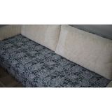 Tfn Home Pamuklu Koltuk Örtüsü Kaymaz Yüzey Leke Dirençli Pueblo Taş Desen Yeşil 170 x 210 cm