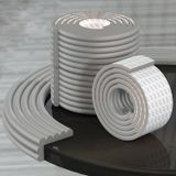 TFXXSJWY Bebek için Yumuşak Ekstra Geniş Kenar Koruyucu, 2,0 m Bebek Prova Kenar Korumaları Dolgu Kendinden Yapışkanlı Çift Taraflı Bant, Güvenlik Korumaları Keskin Kenarlar, Masa, Çalışma Masası, Mobilya için