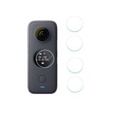 Tfy Store Insta 360 One X2 360 Aksiyon Kamerasi Uyumlu 4 Adet Seffaf Ekran Koruyucu Jelatin