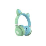 TG Kablosuz Bluetooth Kedi Kulaklık Stereo Yüksek Ses Akıllı Renkli Led Kulaklık