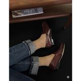 TG Socks 2'li File Desenli Gold Simli Kadın Soket Çorap – Şeffaf Işıltılı Lüks Çorap - 36 - 40 - Bej