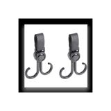 tg tek-iş global 2 Adet Bebek ArabasıBisiklet Eşya Taşıma Kancası Motor ve Scooter Uyumlu Pratik Poşet Çanta Askısı