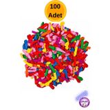 Tgb 100 Adet Su Balonu | Parti – Doğum Günü – Baby Shower – Eğlence Aktivitesi | Karışık Renkli