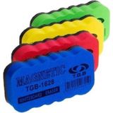 Tgb Magnetic -1628 Yazı Tahtası Silgisi 1 Adet Leke Bırakmayan Mıknatıslı Renkli Tasarım