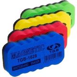 Tgb Magnetic Beyaz Tahta Silgisi 4 Adet -1628 T.s - Çok Renkli