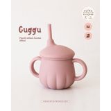 Tgm Baby Guggu Ultra Premium Silikon Pipetli Alıştırma Bardağı (200 Ml) - Pembe