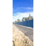 Tgo Çit Panjur Çit ( Menfez Çit ) Modern Bahçe Çiti - 195X1500 - Antrasit - Gri