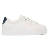 Th Chic Cupsole Kadın Bej Platform Taban Sneaker
