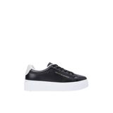 Th Chic Cupsole Kadın Siyah Platform Taban Sneaker