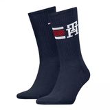 Th Men Sock 2P Monogram Sport Erkek Mavi Çorap - S701236320