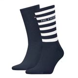 Th Men Sport Sock 2P Breton Strı Erkek Mavi Çorap - S701236735
