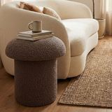 T&H Twist Mantar Puf - Gri