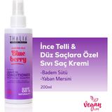 Thalia Badem Sütü & Yaban Mersini Özlü Ince Telli & Düz Saçlar Sıvı Saç Kremi 200ML