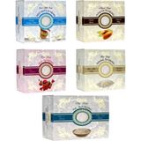 Thalia Bitkisel Sabun Güzellik Seti X5 Keçi Sütü-Kil-Argan-Gül-Pirinç 150 gr