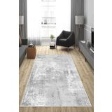 Thalia Home Kaymaz Taban Yıkanabilir Gri Mutfak Halısı Yolluk