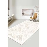 Thalia Home Kaymaz Tabanlı Yıkanabilir Baskılı Yolluk Halı Koridor Halısı
