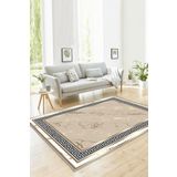 Thalia Home Kaymaz Tabanlı Yıkanabilir Baskılı Yolluk Mutfak Halısı Koridor Halısı