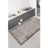 Thalia Home Yıkanabilir Kaymaz Dijital Baskı Mutfak Halısı ve Yolluk