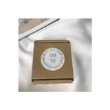 Thank You Çelenk Çiçek Etiket Yuvarlak Mat Sticker Memnuniyet Serisi Adesivo 4 Cm - 40 Adet