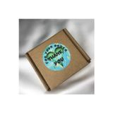 Thank You For Your Order Etiketi Yuvarlak Mat Yeşil Kapli Teşekkür Sticker 4 Cm- 40 Adet