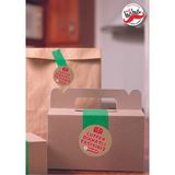Thank You Sticker Teşekkürler Etiketi Lütfen Dikkatli Taşıyınız Ambalaj Kargo Etiketi - 240 Adet