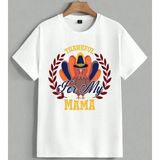 Thankful Mama Hindi Tavuk Unisex Oversize Tişört Beyaz - XL