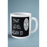 That Level Again Mobil Oyun Baskılı Kupa Bardak Çift Taraflı Baskı Kişiye Özel Model 3