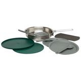 The All-In-One Fry Pan Set - Çelik Kızartma Tava Seti (9 Parça) .94L 32Oz